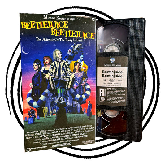 BEETLEJUICE BEETLEJUICE VHS