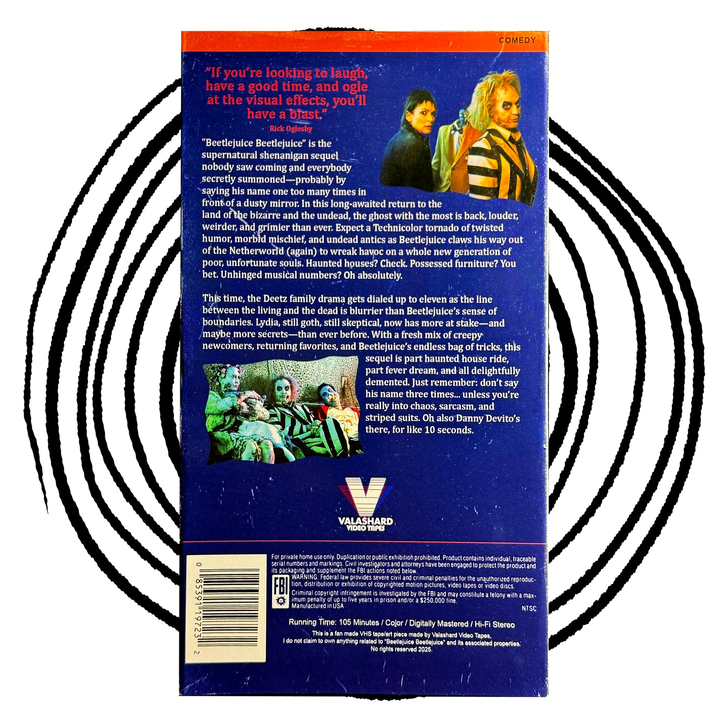 BEETLEJUICE BEETLEJUICE VHS