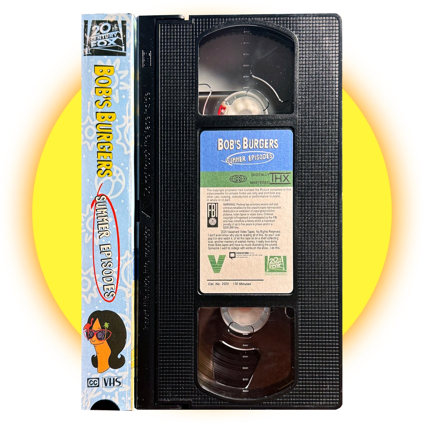 BOBS BURGERS SUMMER EPISODES VHS