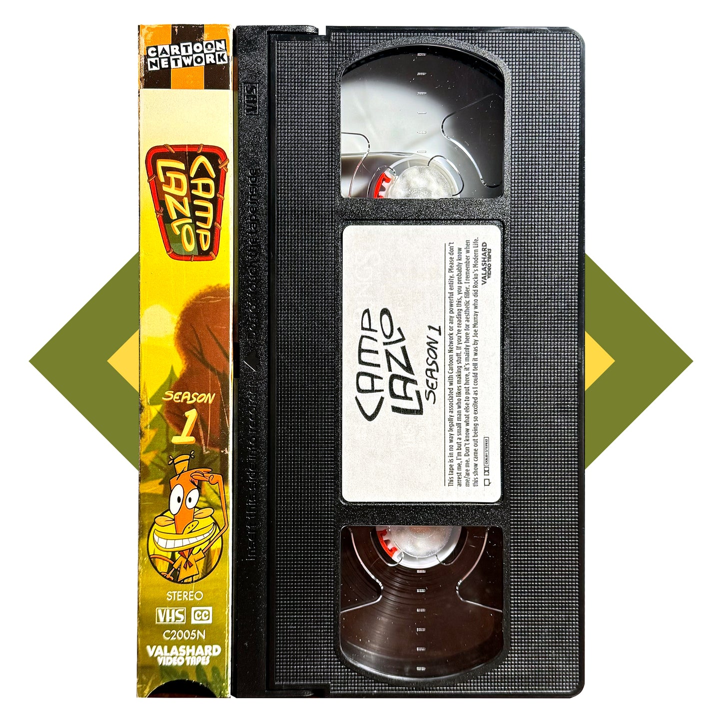CAMP LAZLO SEASON 1 VHS