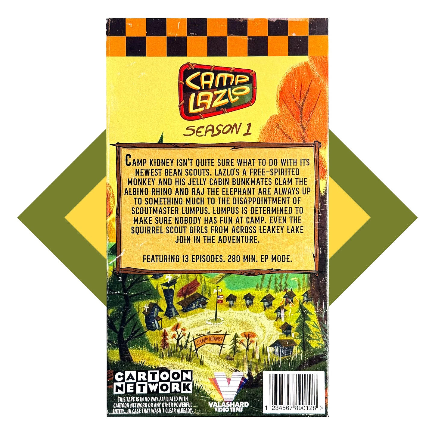 CAMP LAZLO SEASON 1 VHS