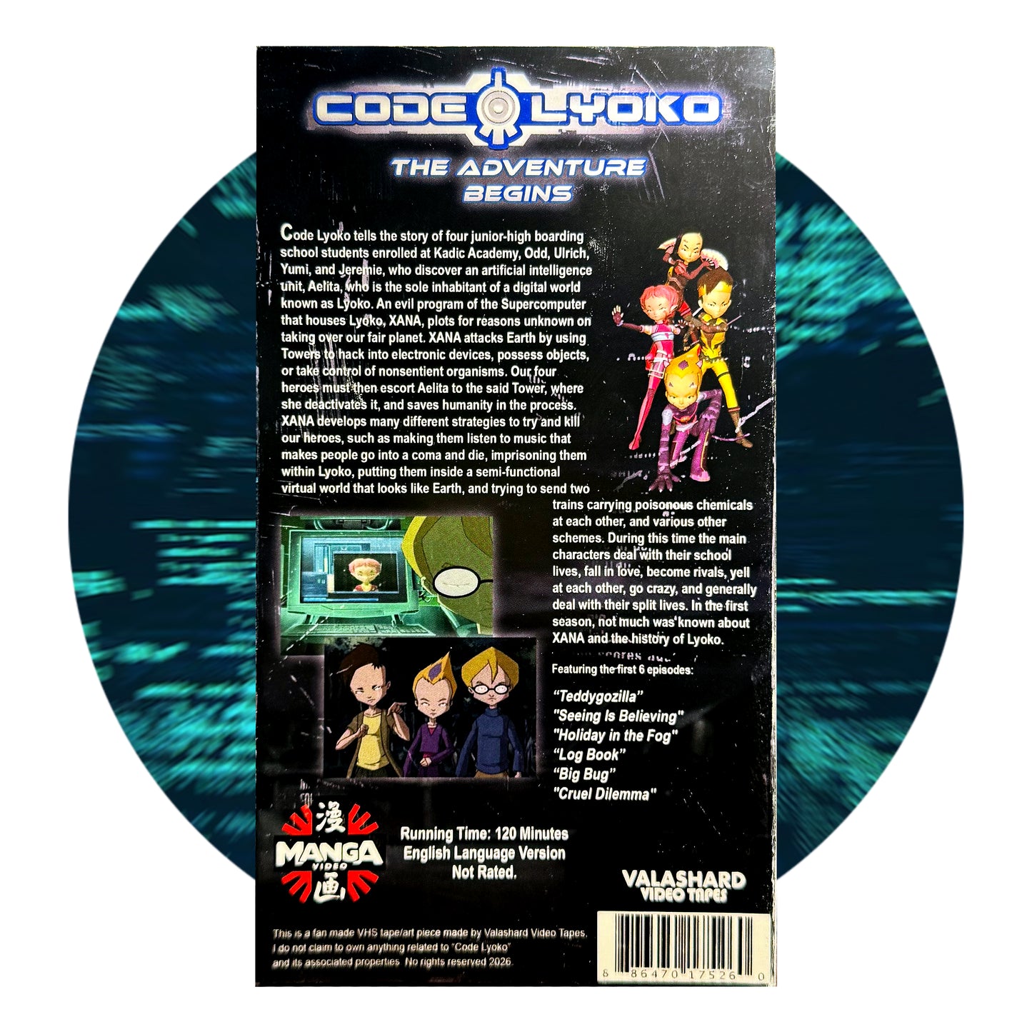CODE LYOKO VHS