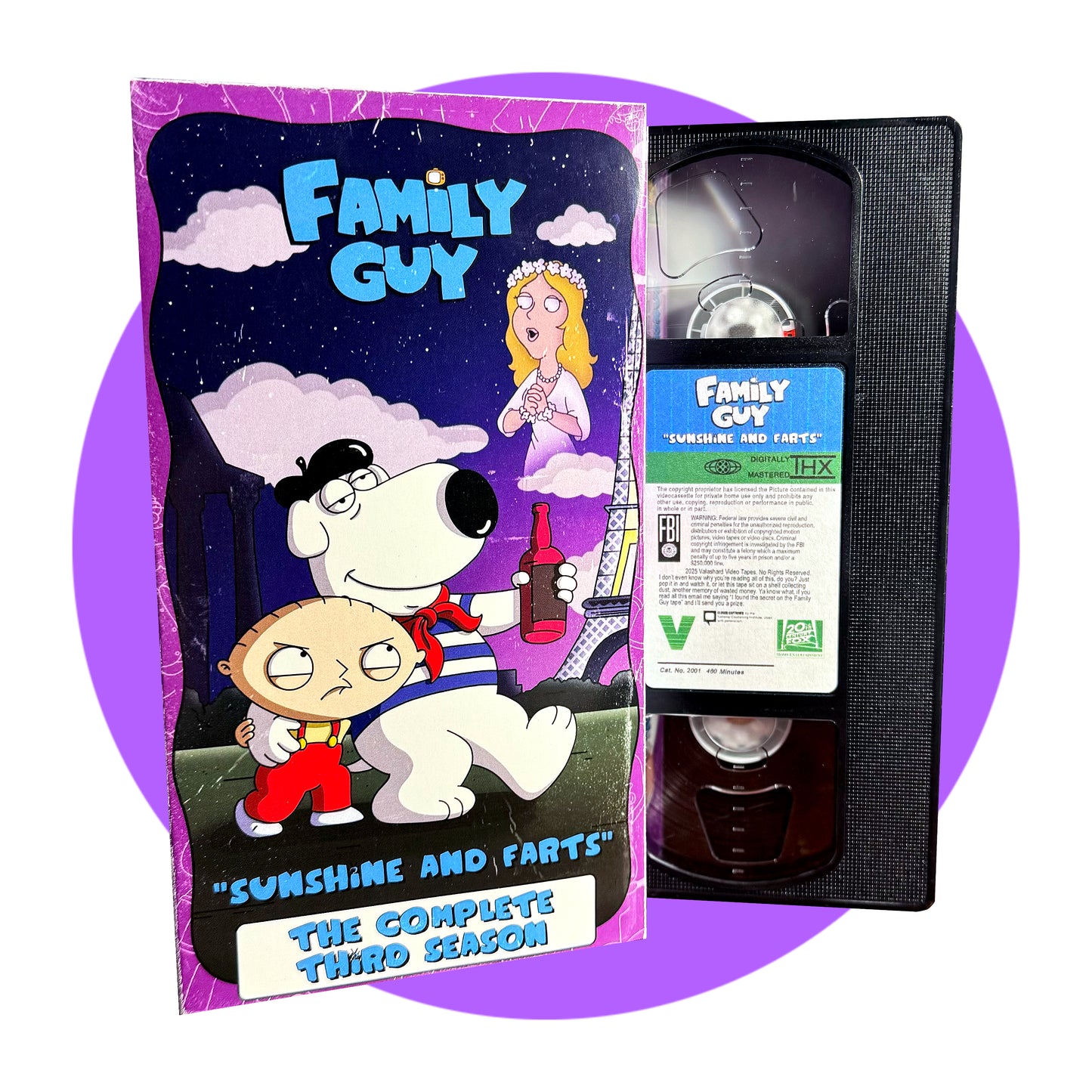 FAMILY GUY SEASON 3 VHS