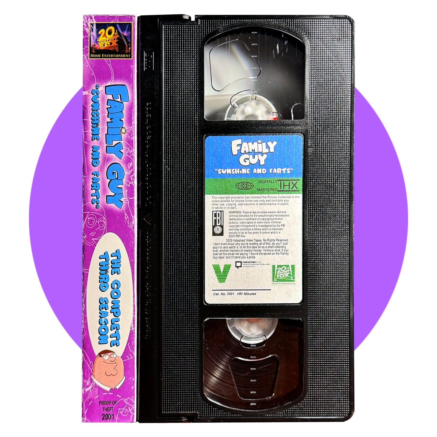 FAMILY GUY SEASON 3 VHS
