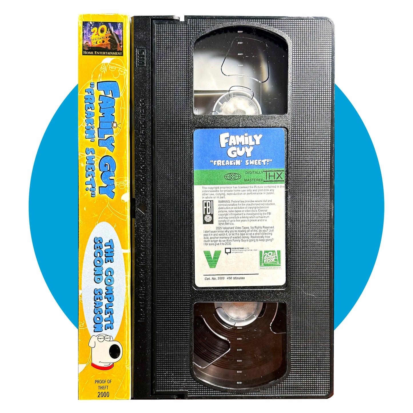 FAMILY GUY SEASON 2 VHS