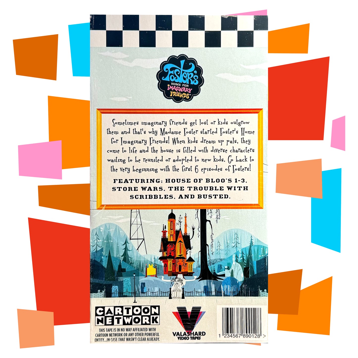 FOSTERS HOME FOR IMAGINARY FRIENDS HOUSE OF BLOOS VHS