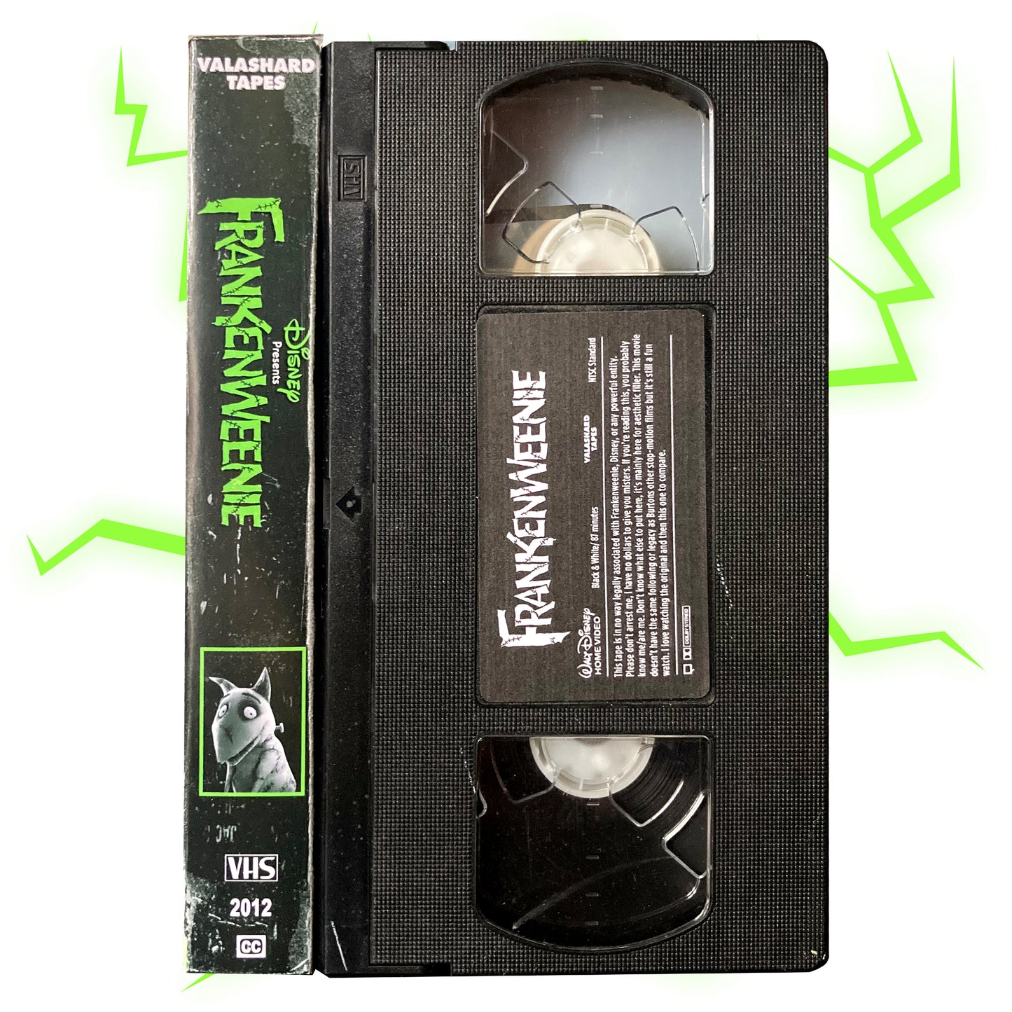 FRANKENWEENIE VHS
