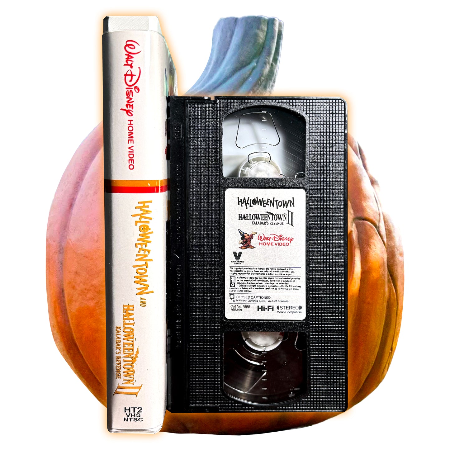 HALLOWEENTOWN 1 & 2 VHS