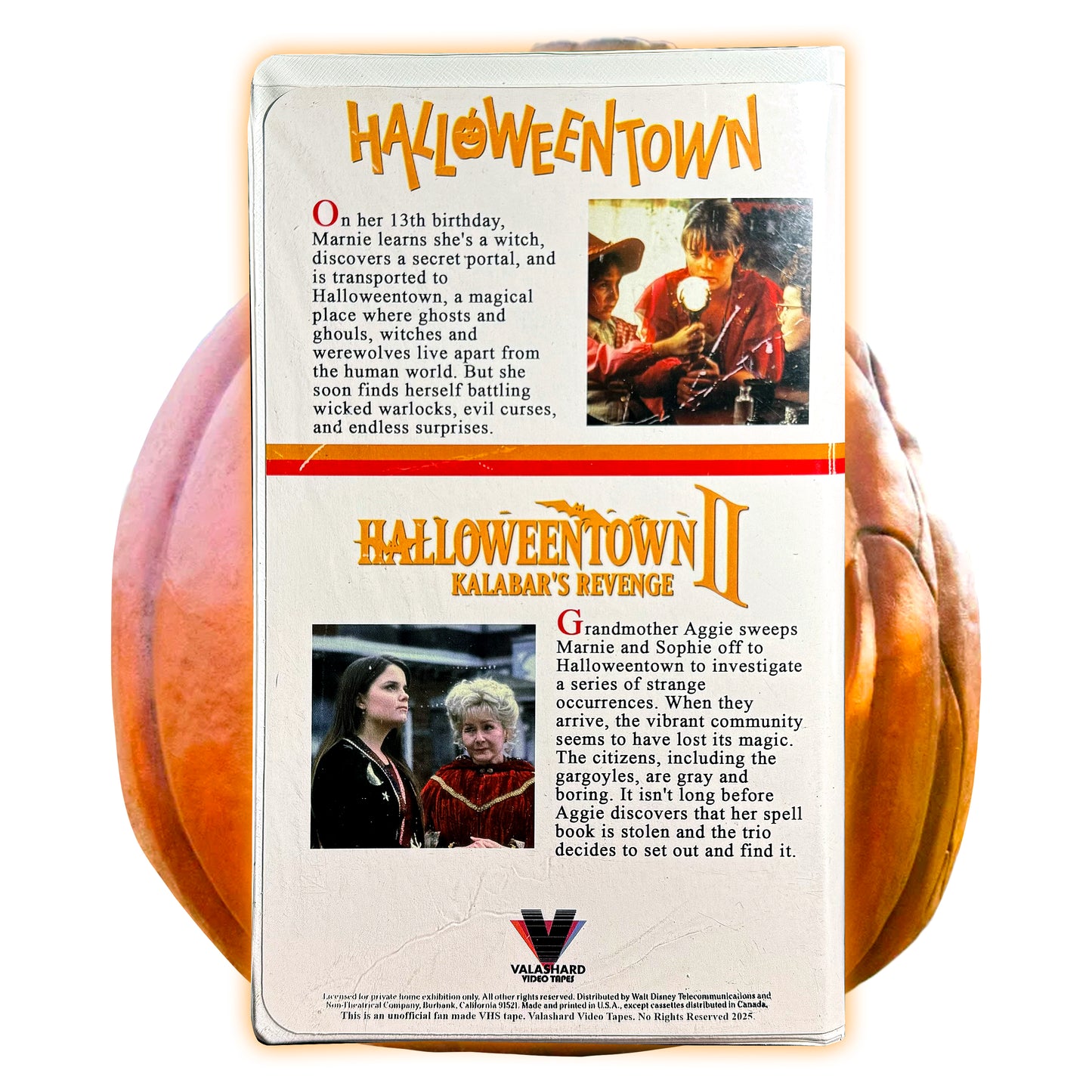 HALLOWEENTOWN 1 & 2 VHS
