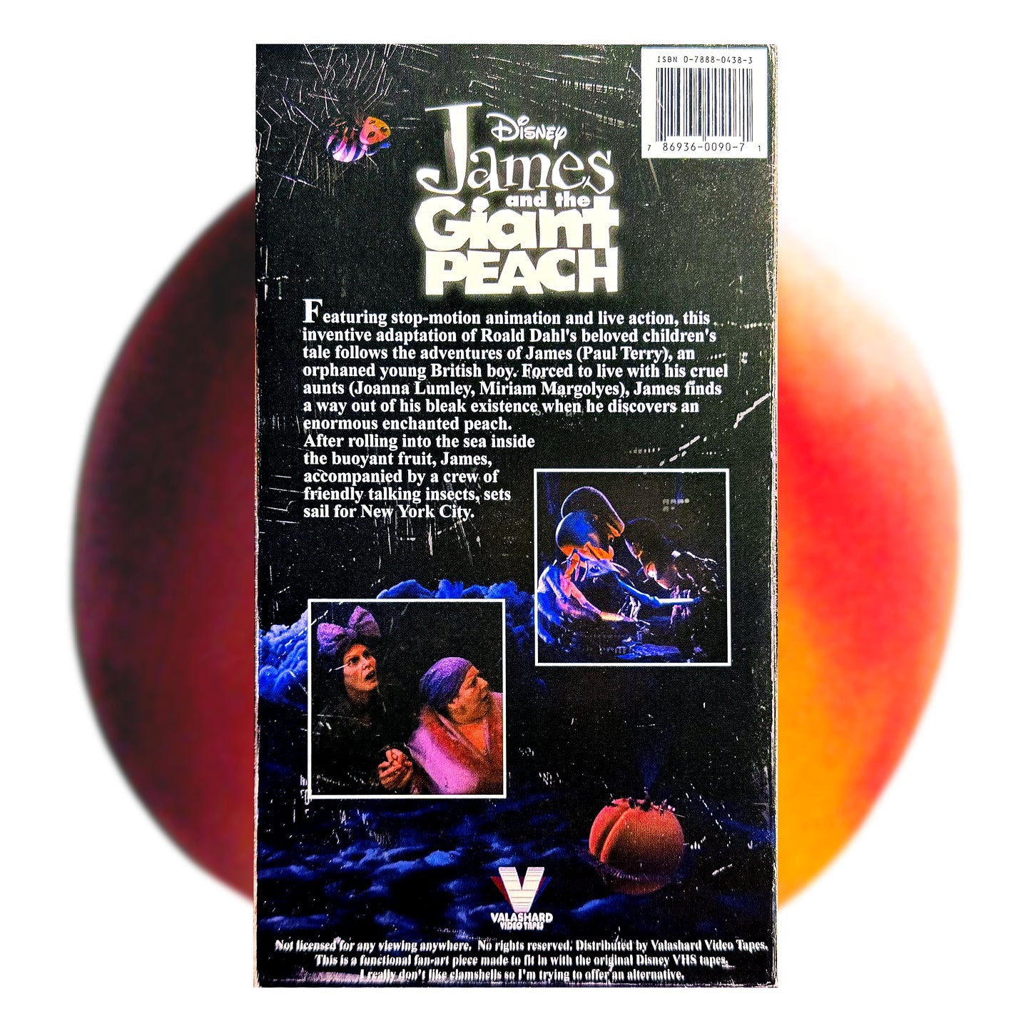 JAMES AND THE GIANT PEACH VHS