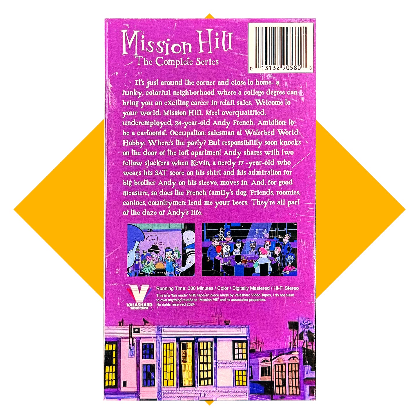 MISSION HILL VHS