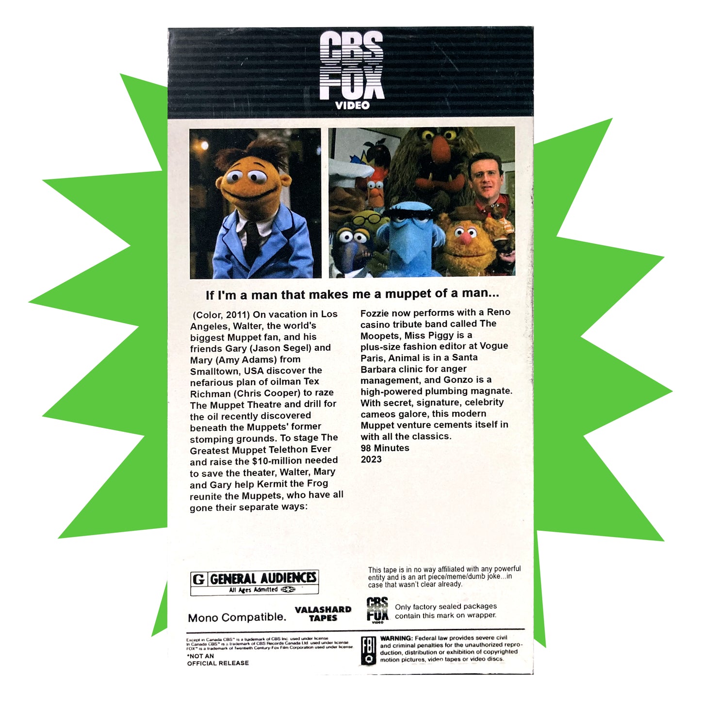 THE MUPPETS VHS