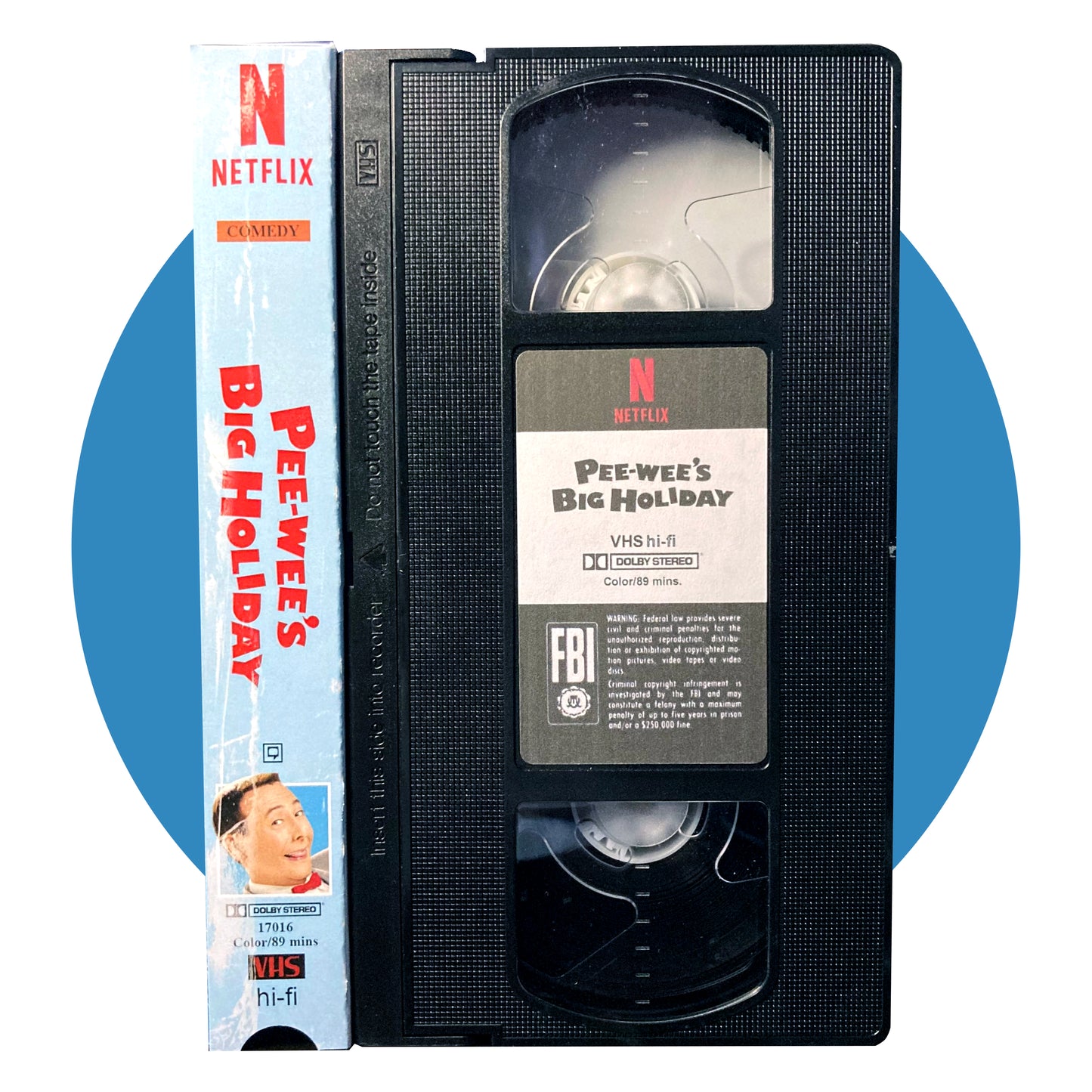 PEE-WEE'S BIG HOLIDAY VHS