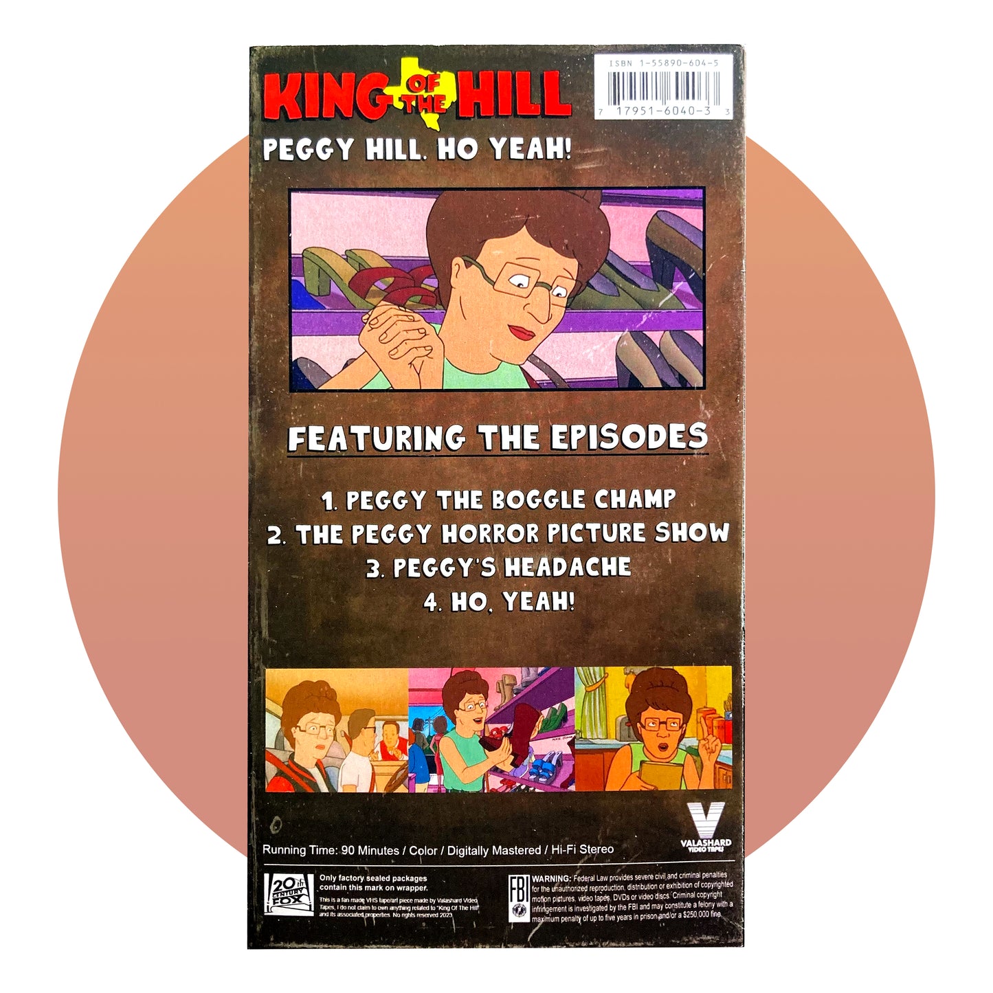 KING OF THE HILL PEGGY VHS