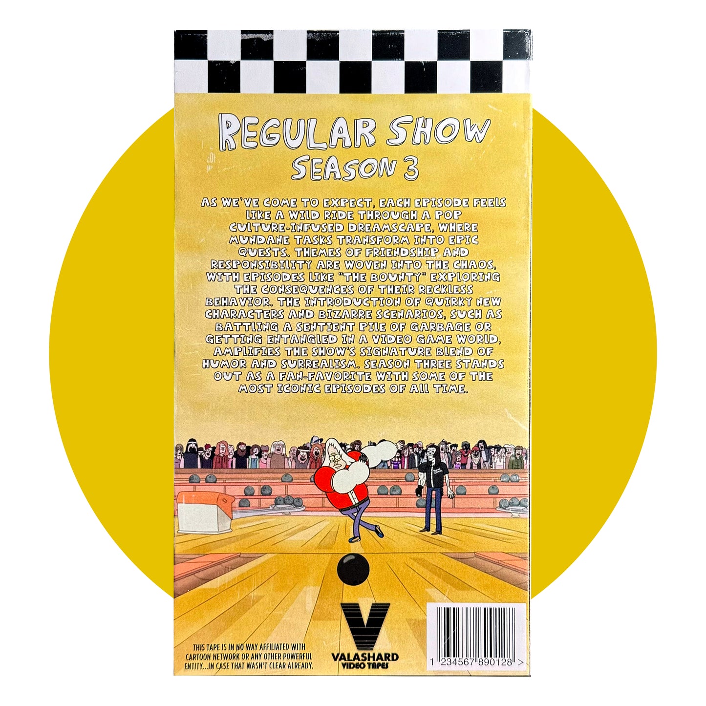 REGULAR SHOW SEASON 3 VHS