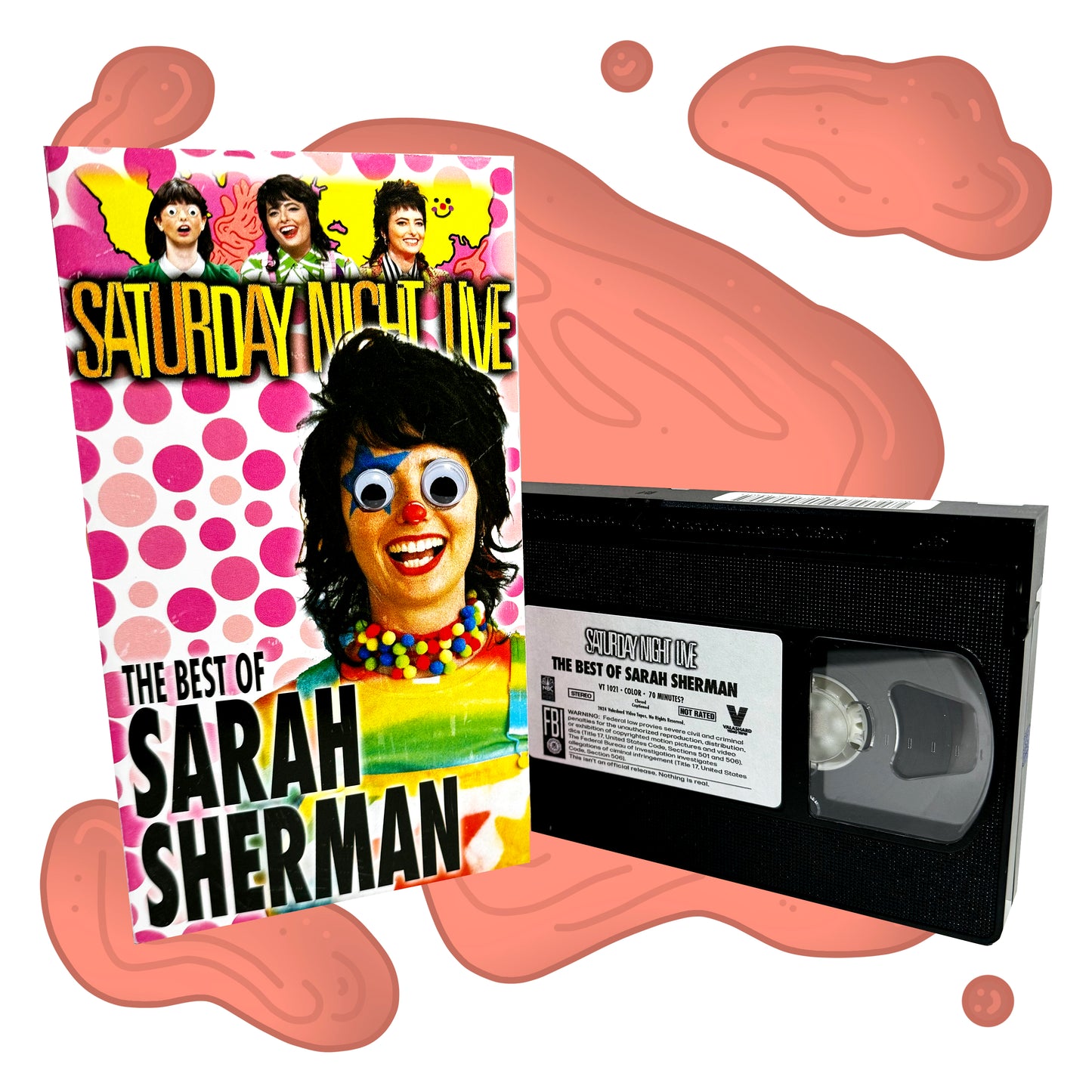 SNL THE BEST OF SARAH SHERMAN VHS