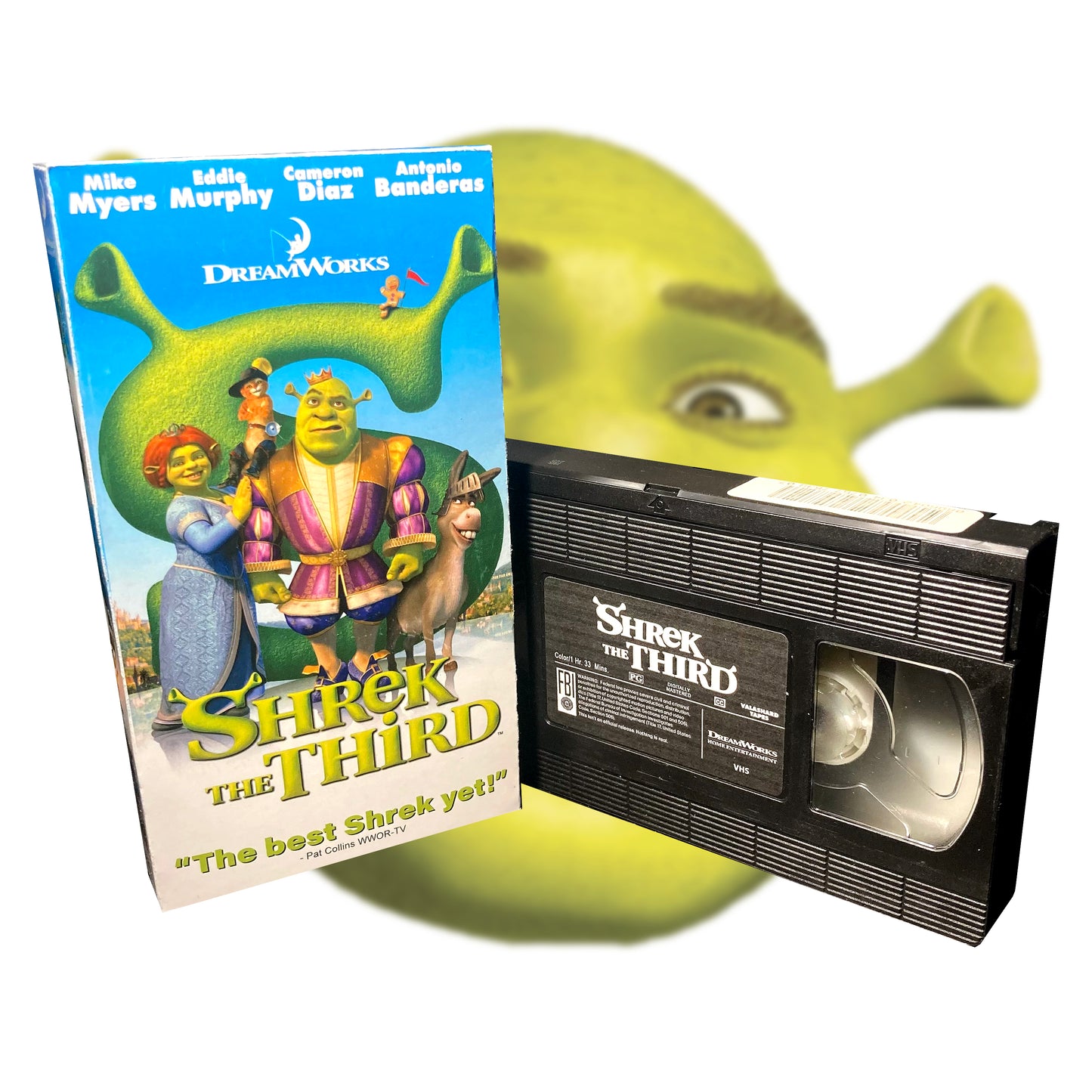 SHREK THE THIRD VHS