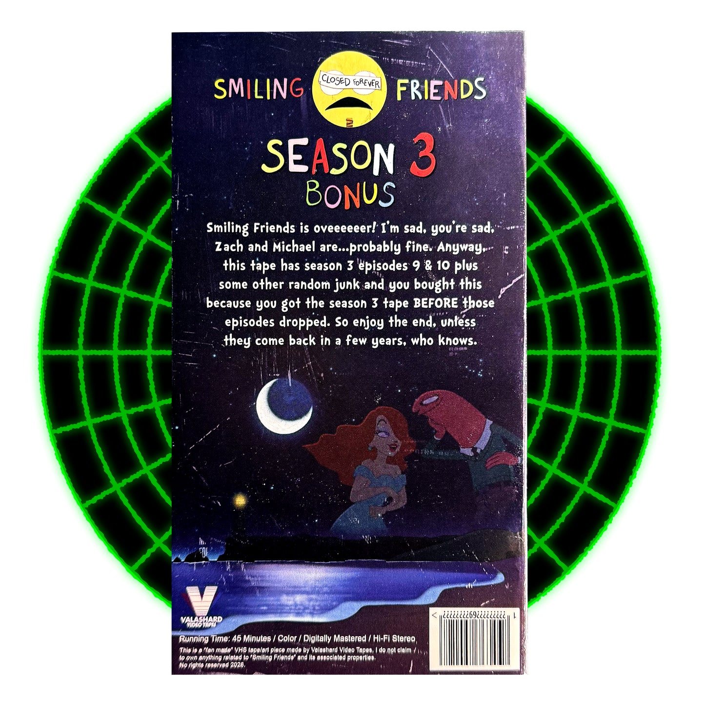 SMILING FRIENDS SEASON 3 BONUS VHS