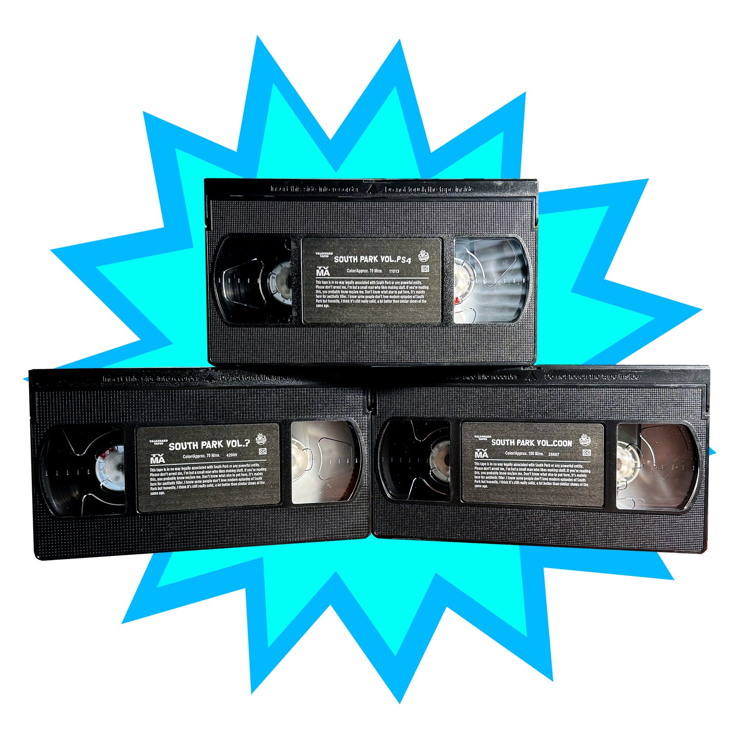SOUTH PARK VHS SET