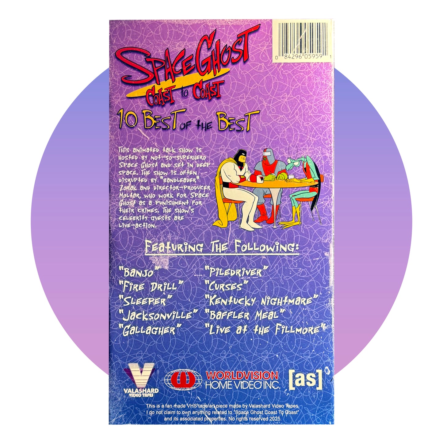 SPACE GHOST COAST TO COAST VHS