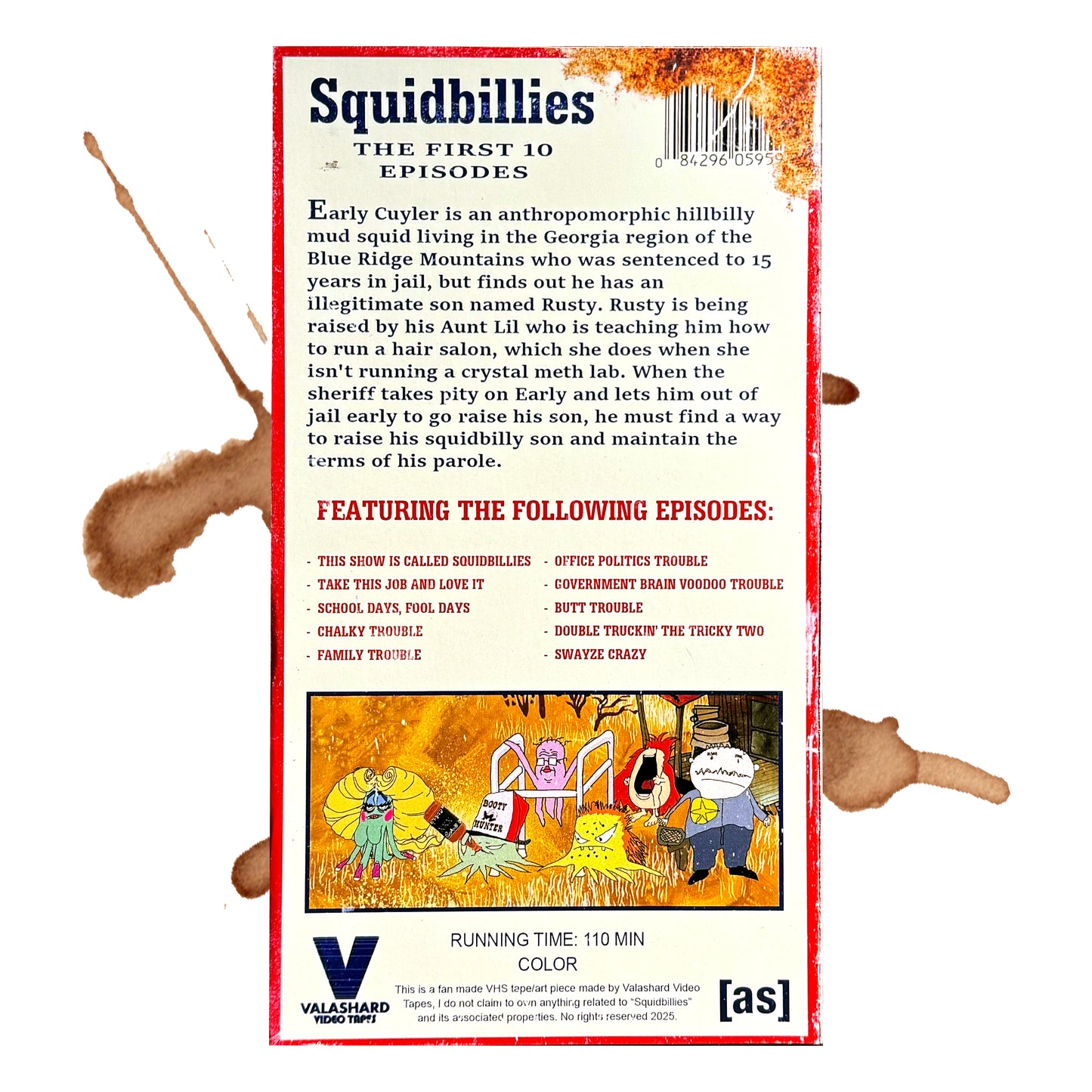 SQUIDBILLIES VHS