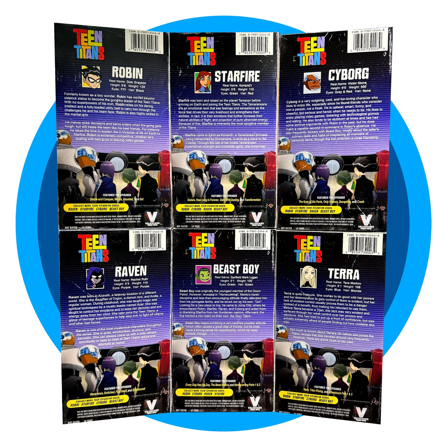 TEEN TITANS VHS