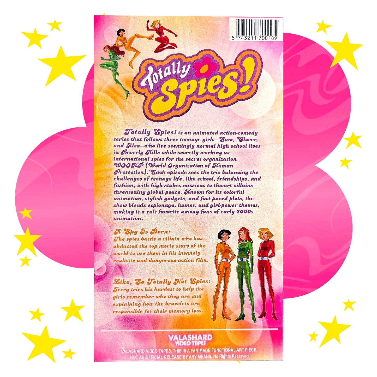 TOTALLY SPIES VHS