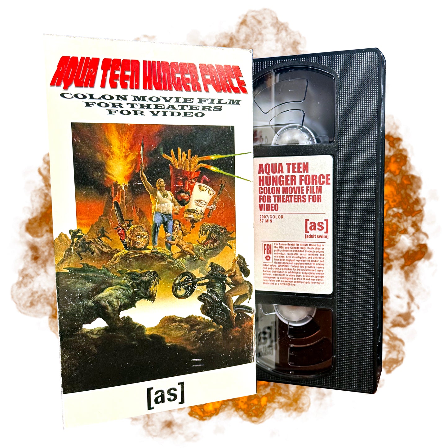 AQUA TEEN HUNGER FORCE COLON MOVIE FILM FOR THEATERS VHS