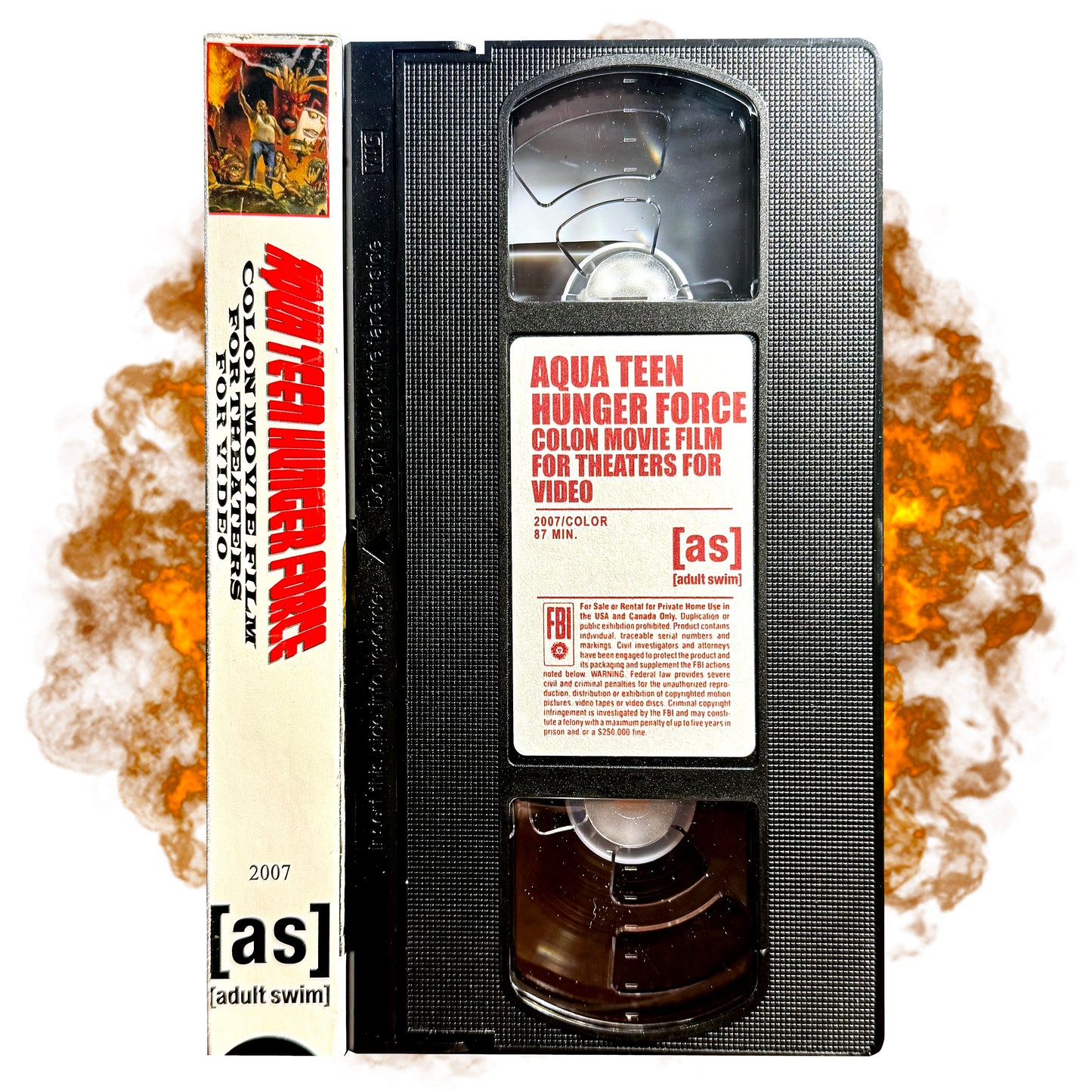 AQUA TEEN HUNGER FORCE COLON MOVIE FILM FOR THEATERS VHS