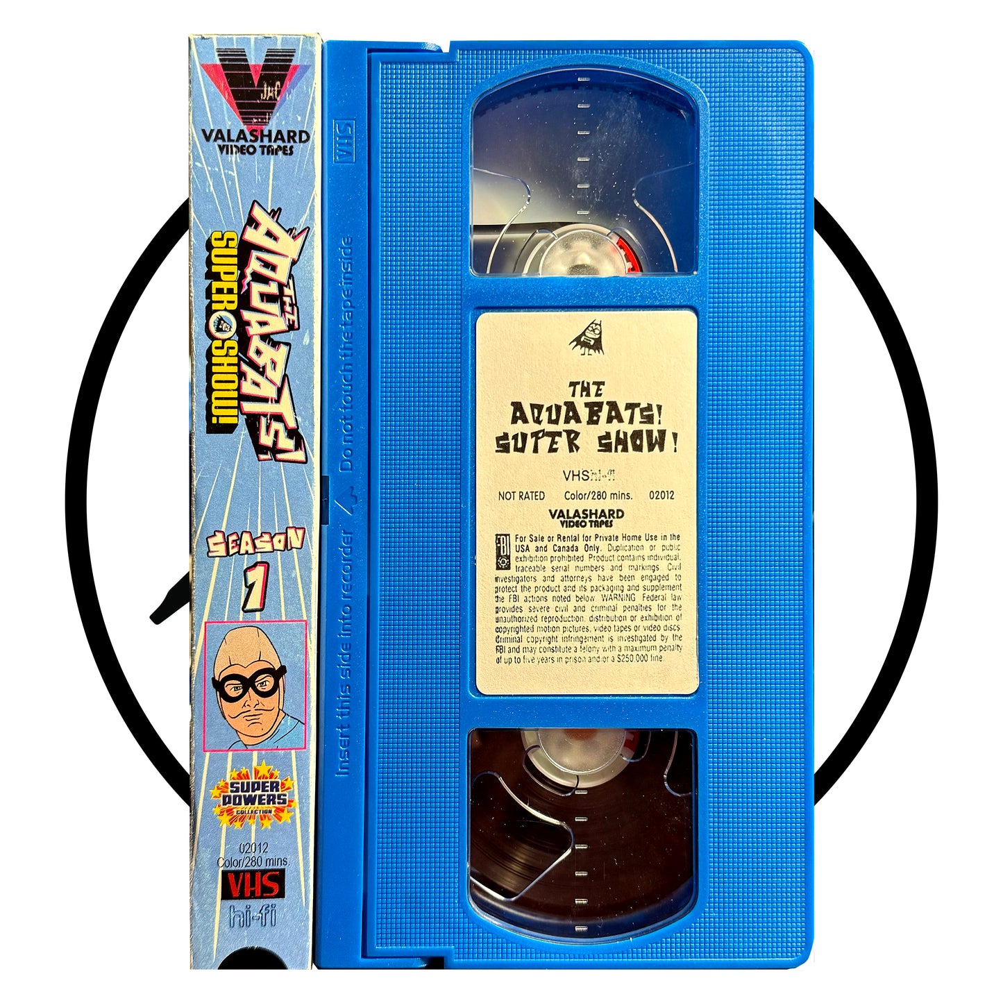 AQUABATS SEASON 1 VHS