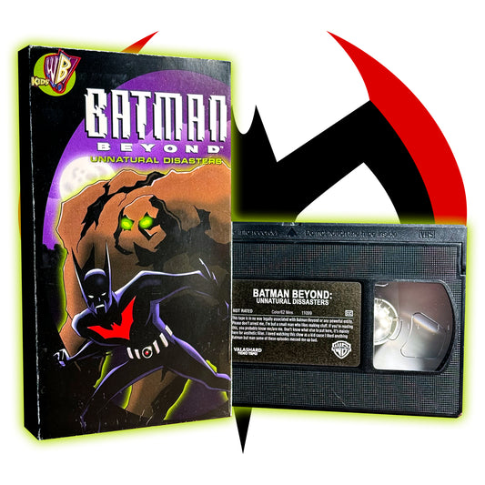 BATMAN BEYOND UNNATURAL DISASTERS VHS