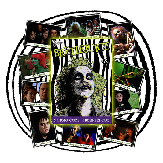 BEETLEJUICE TRADING CARDS