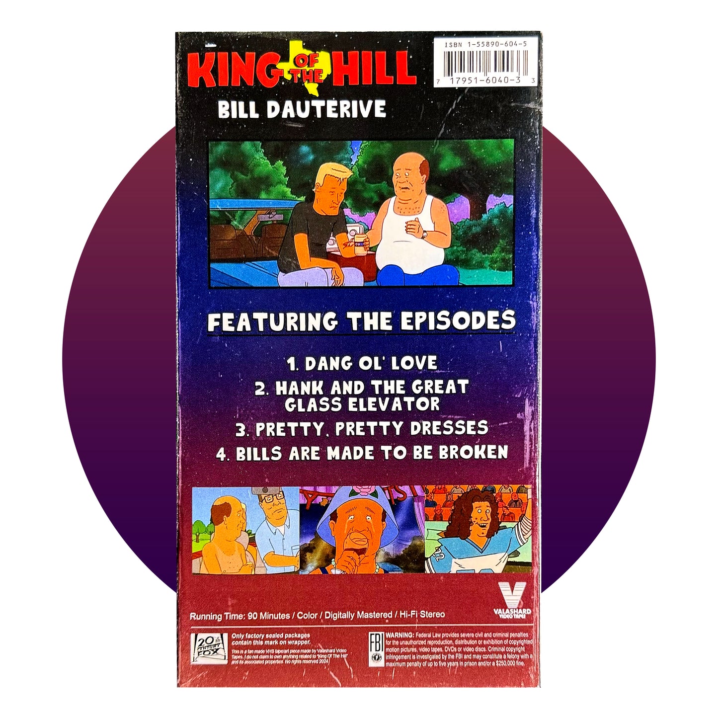 KING OF THE HILL BILL VHS