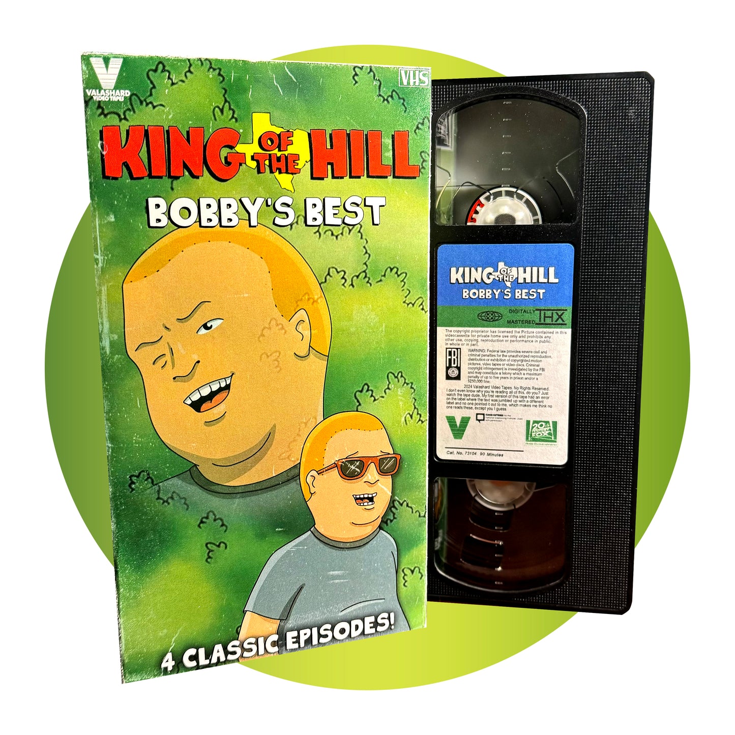 KING OF THE HILL BOBBY VHS