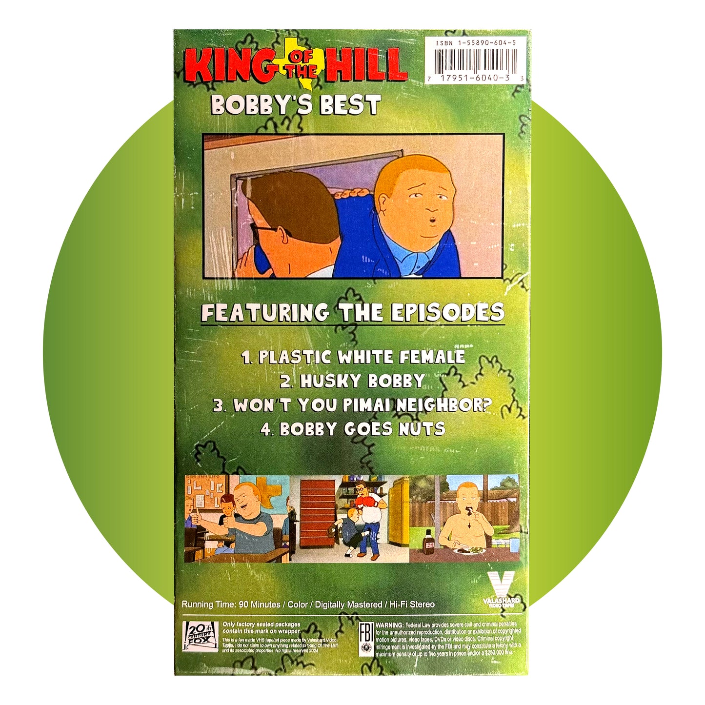 KING OF THE HILL BOBBY VHS