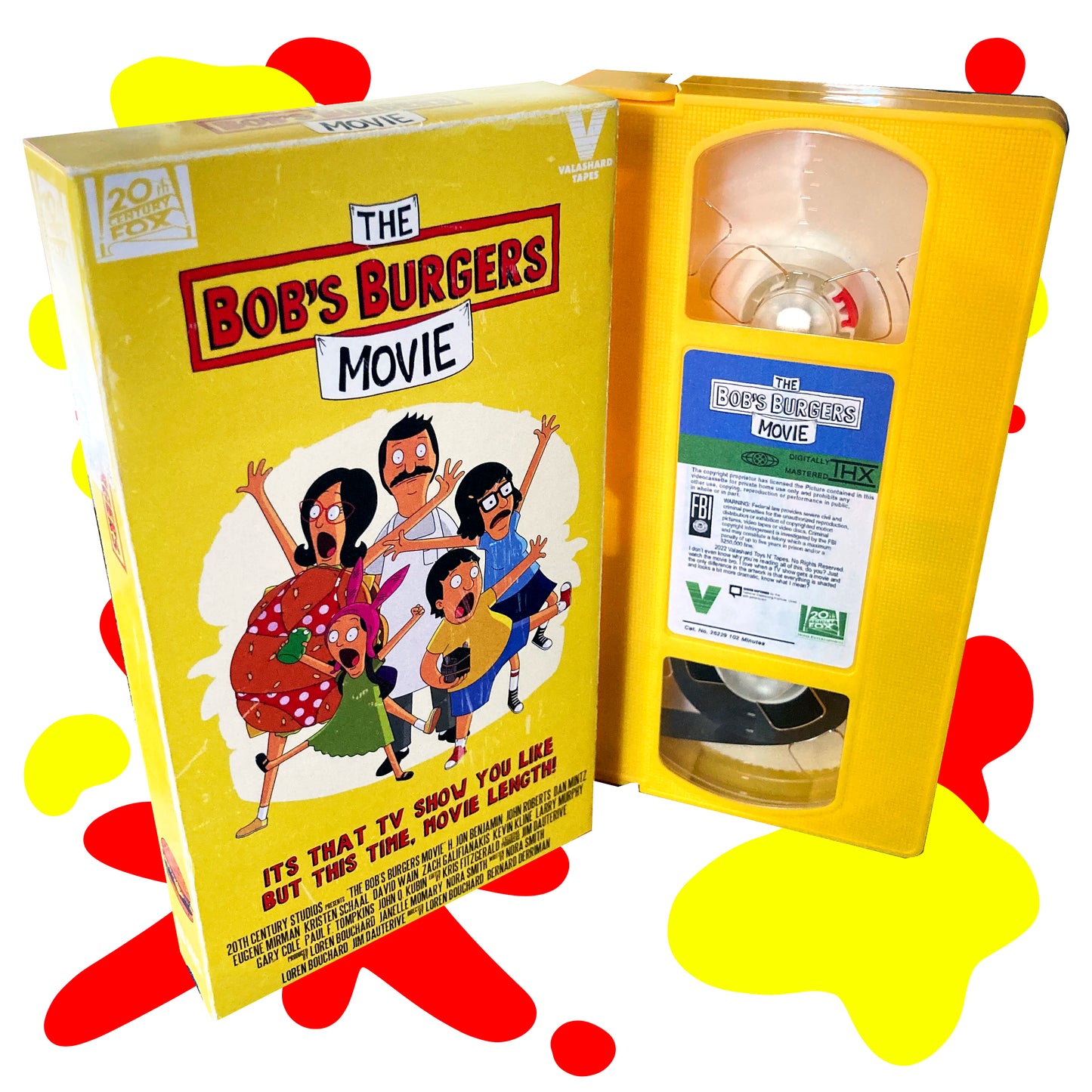 BOBS BURGERS MOVIE VHS