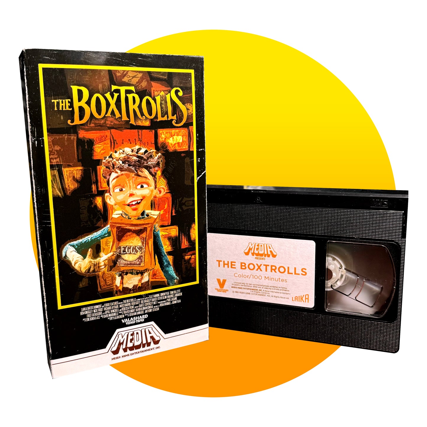 THE BOXTROLLS VHS