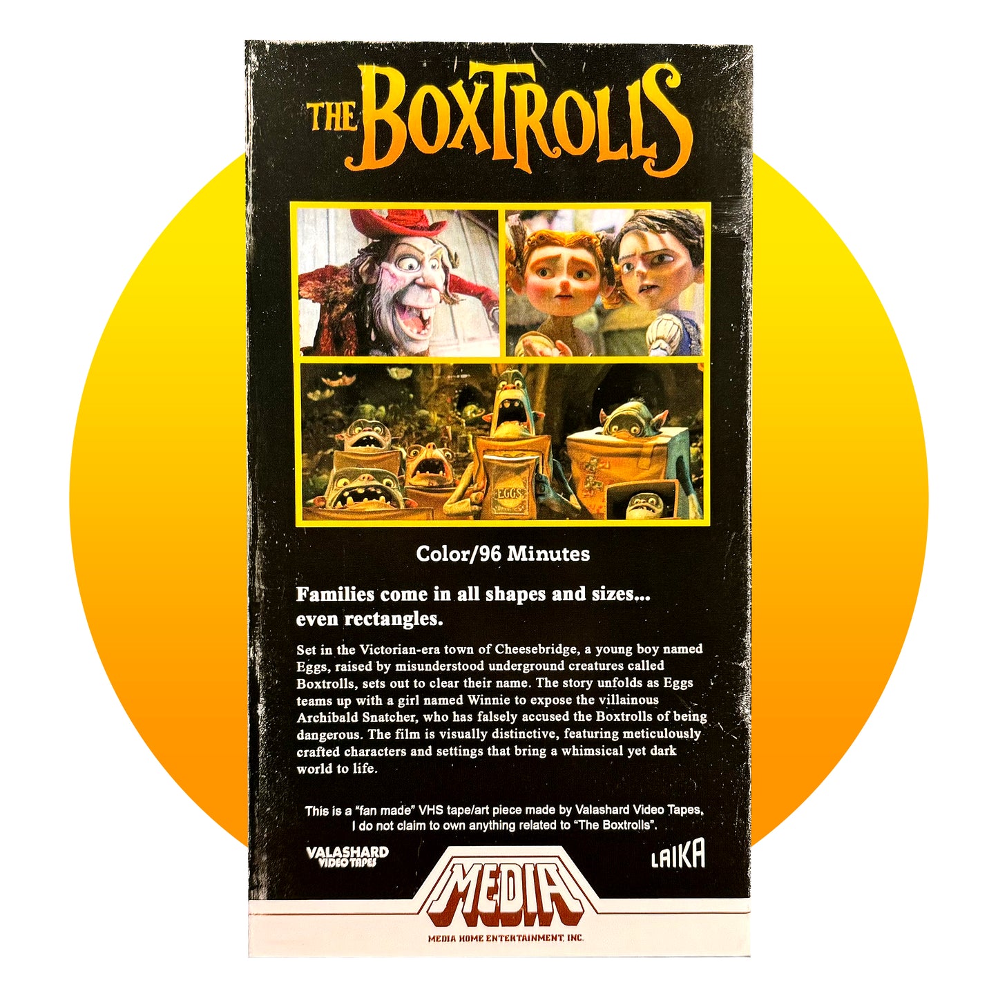 THE BOXTROLLS VHS