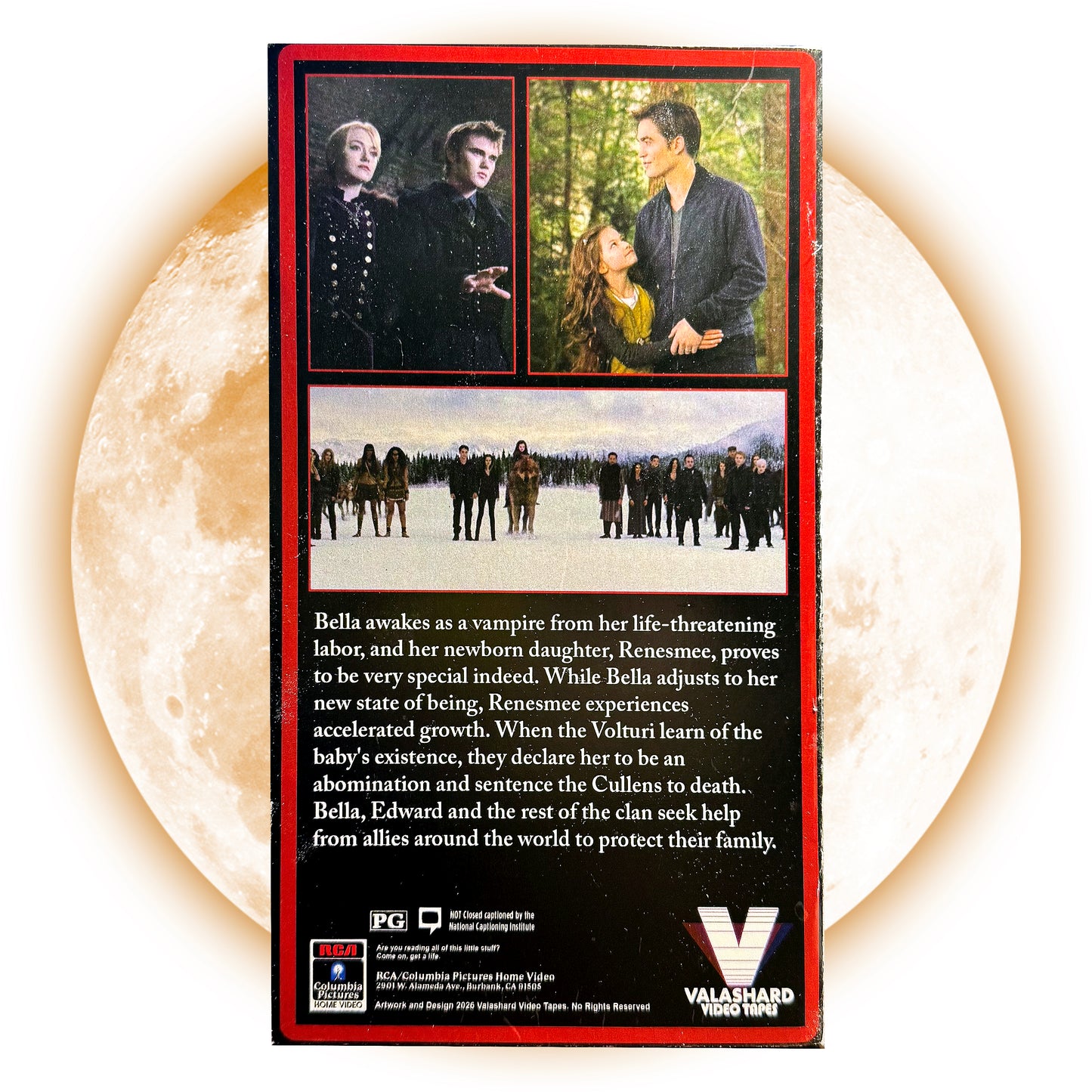 TWILIGHT BREAKING DAWN PART 2 VHS