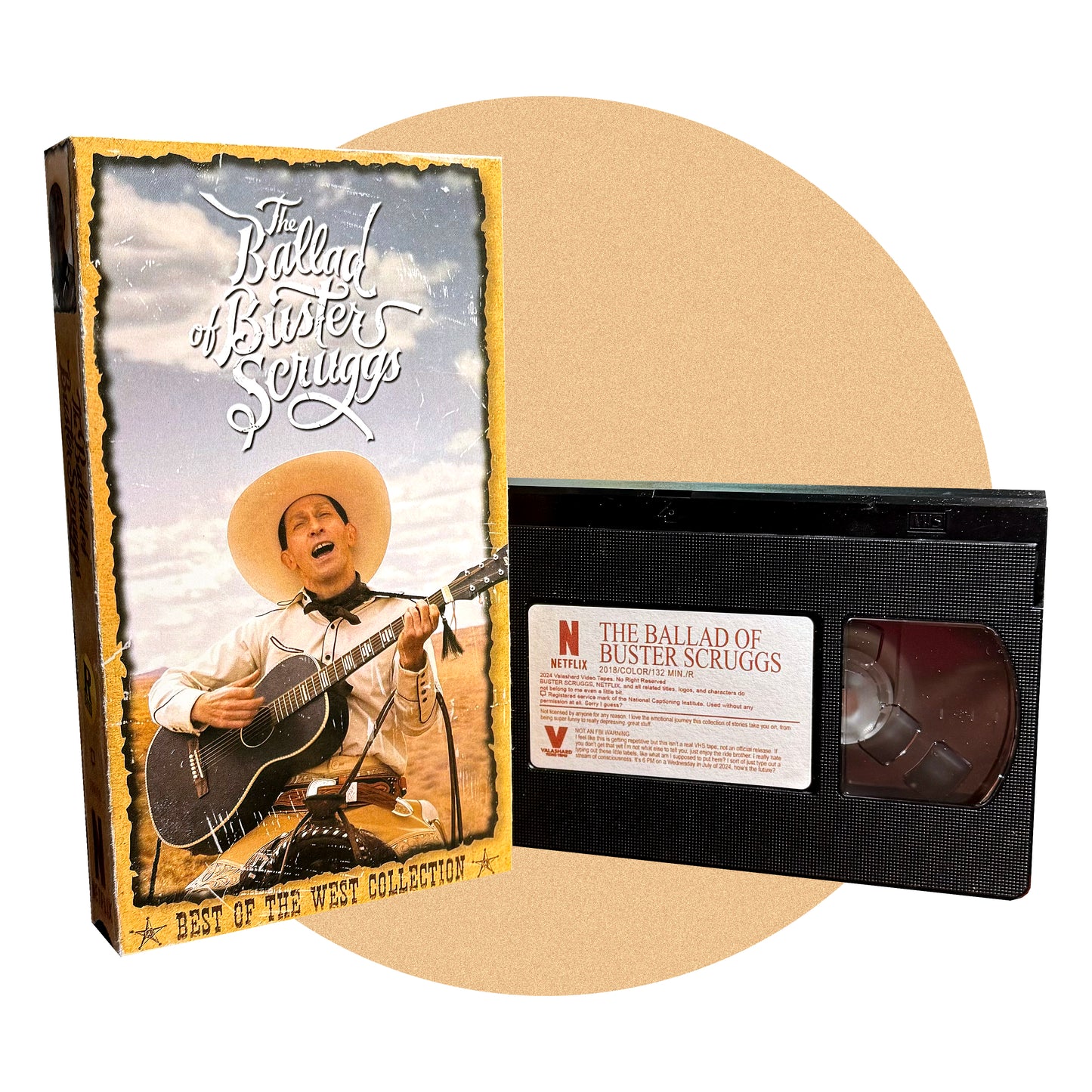 THE BALLAD OF BUSTER SCRUGGS VHS