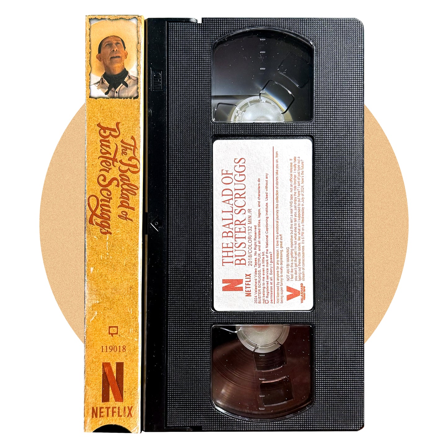 THE BALLAD OF BUSTER SCRUGGS VHS