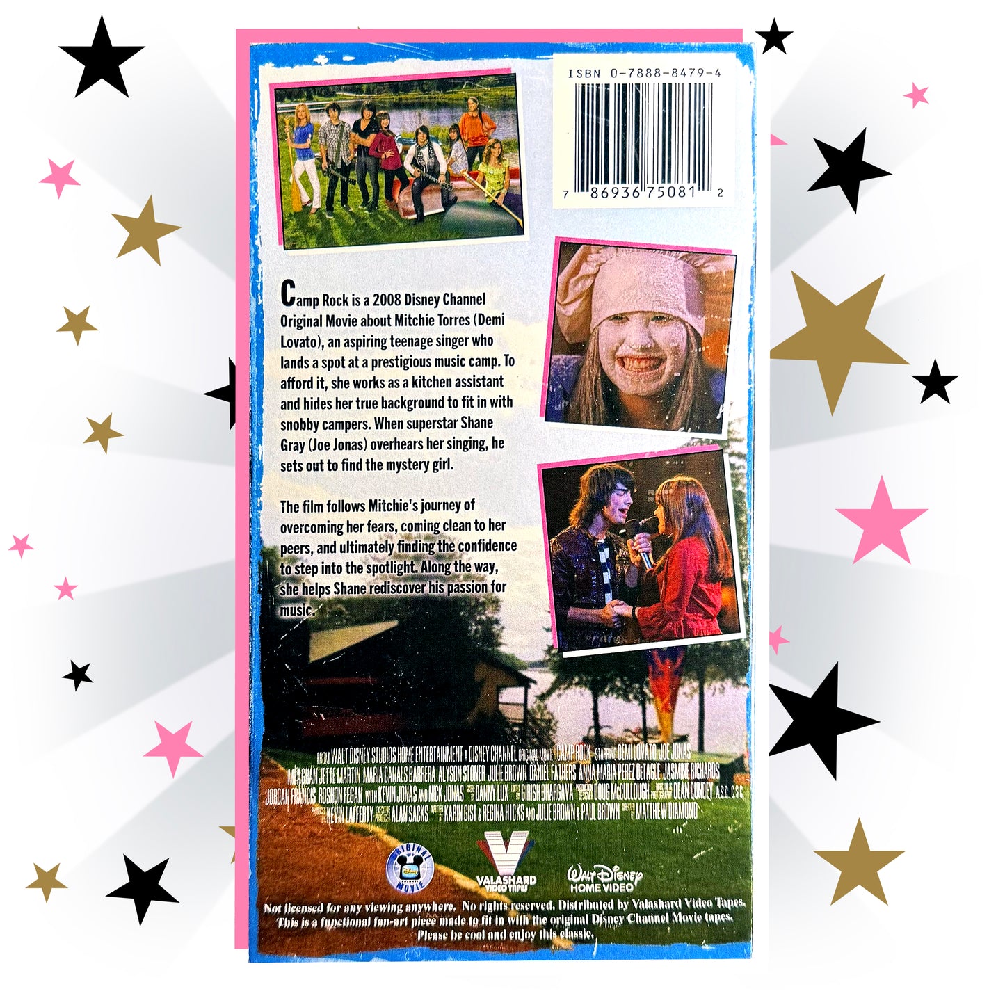 CAMP ROCK VHS