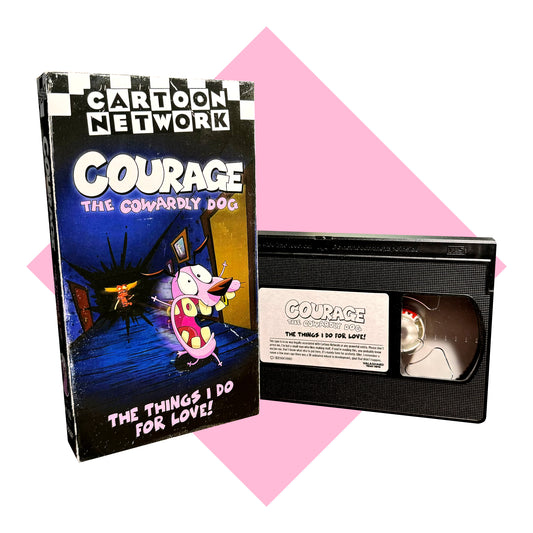 COURAGE THE COWARDLY DOG VHS