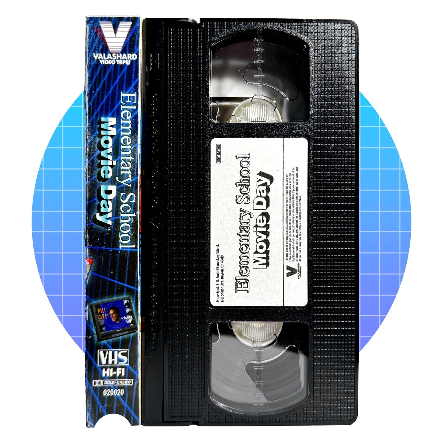 ELEMENTARY SCHOOL MOVIE DAY VHS