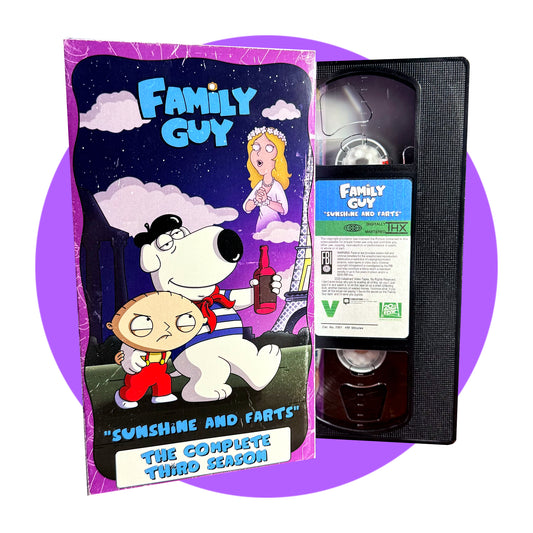 FAMILY GUY SEASON 3 VHS