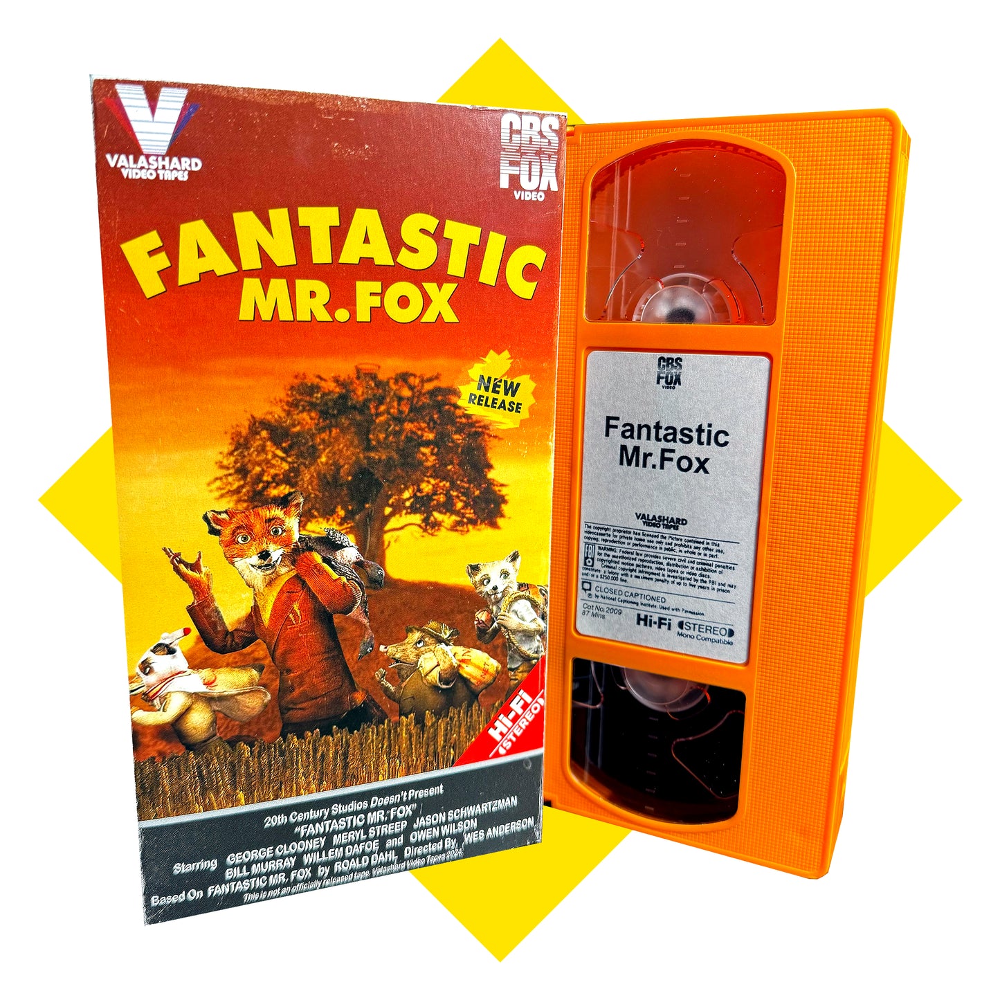 FANTASTIC MR. FOX VHS