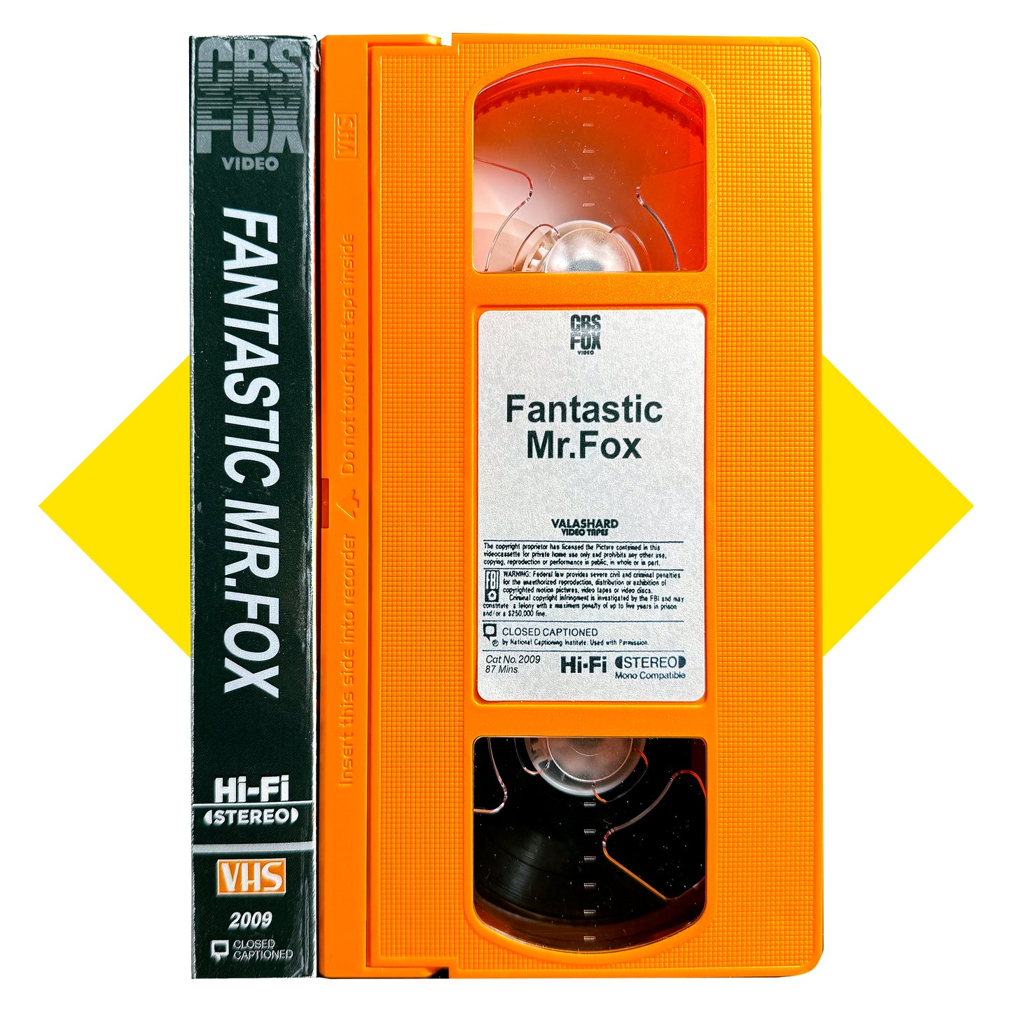 FANTASTIC MR. FOX VHS