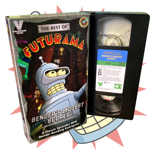 FUTURAMA BENDER VHS