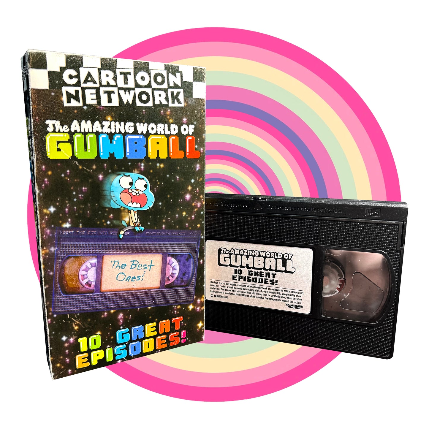 THE AMAZING WORLD OF GUMBALL VHS