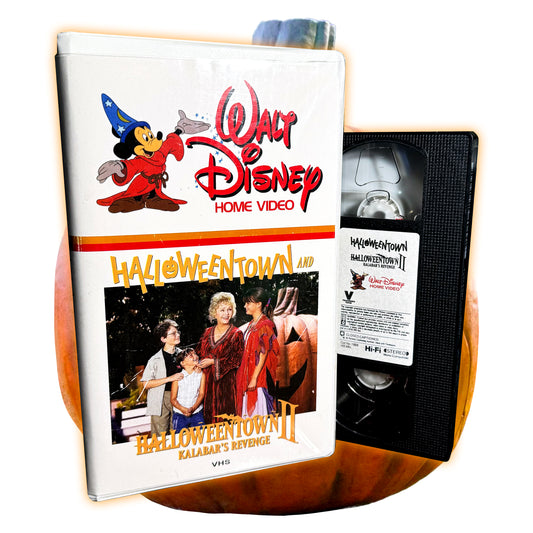 HALLOWEENTOWN 1 & 2 VHS